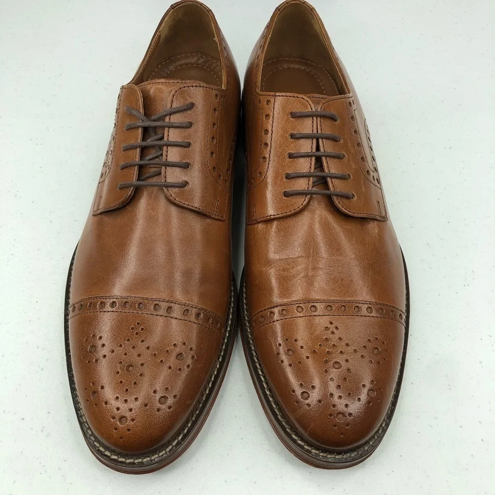 JOHNSTON & Murphy Dempsey Cap Toe Oxford Shoes